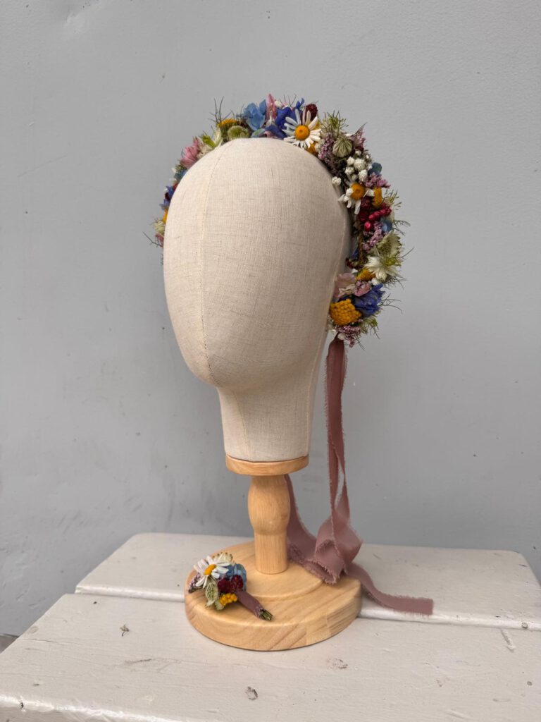 Wedding Flowercrown Boutonniere Wiesenblumen